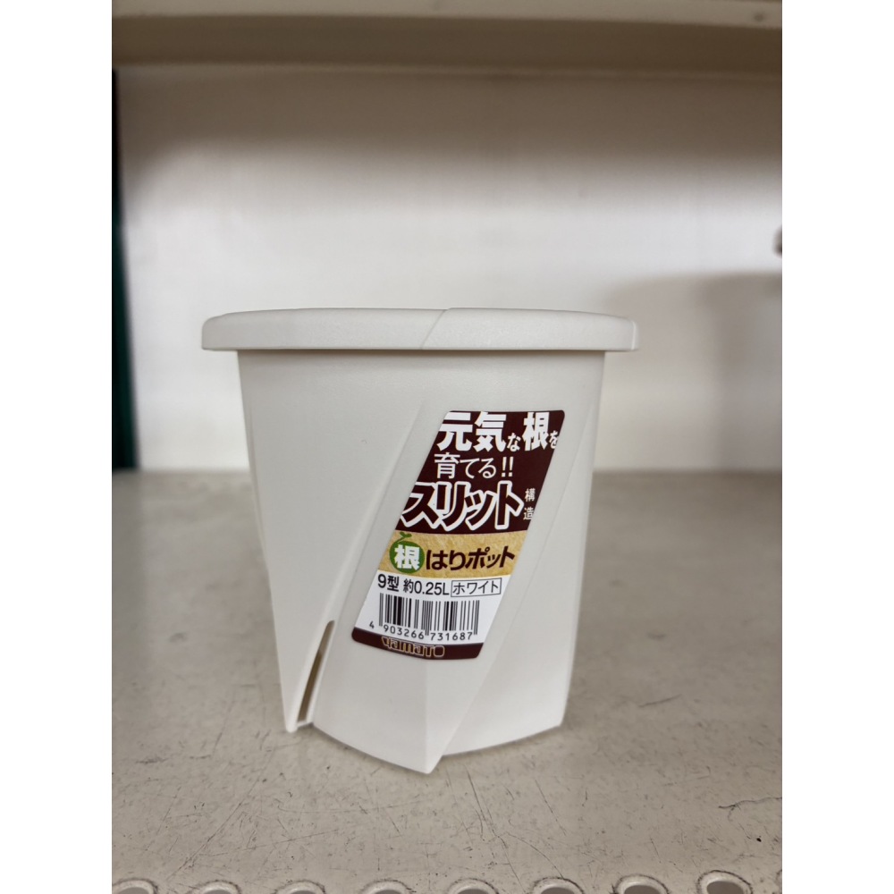 根はりポット　９型　ホワイト　発注単位５コ～